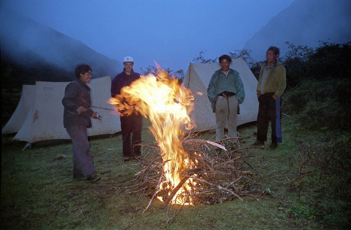 9 6 Campfire At Joksam Camp